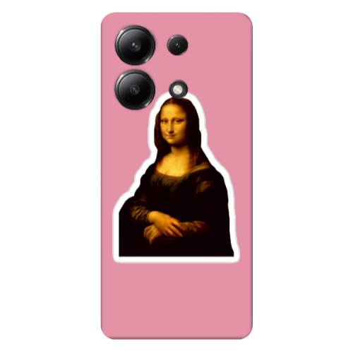Xiaomi Redmi Note 13 4G Davinci Pink Colored Silicone TPU Θήκη