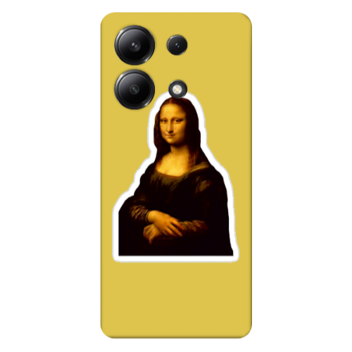Xiaomi Redmi Note 13 4G Davinci Yellow Colored Silicone TPU Θήκη