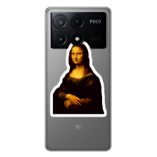 Xiaomi Poco X6Pro 5G Davinci Transparent Silicone TPU Θήκη