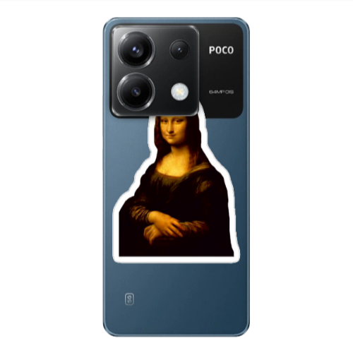 Xiaomi Poco X6 5G Davinci Transparent Silicone TPU Θήκη