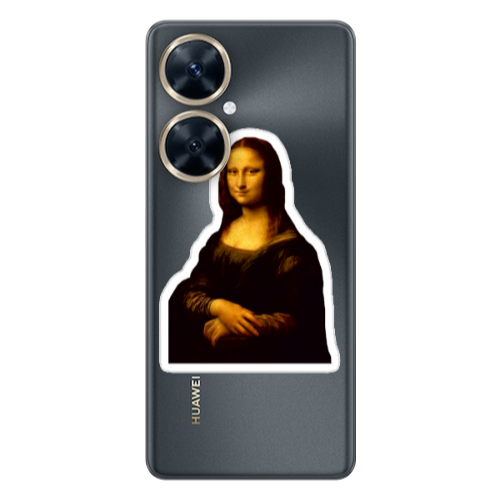 Huawei Nova 11i Davinci Transparent Silicone TPU Θήκη