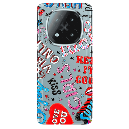 Xiaomi Redmi Note 14 Pro + 5g Keep it cool Transparent Silicone TPU Θήκη