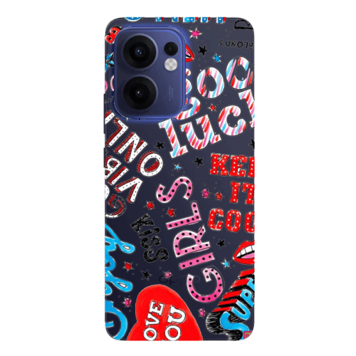 Oppo Reno13 FS Keep it cool Transparent Silicone TPU Θήκη