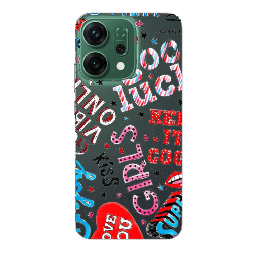 Oppo RENO 14 Keep it cool Transparent Silicone TPU Θήκη