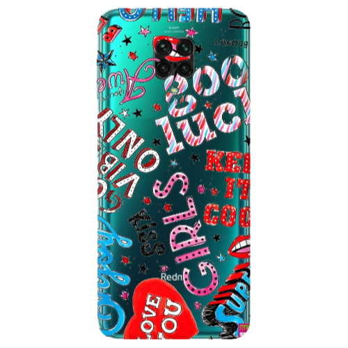 Xiaomi Redmi Note 9S Keep it cool Transparent Silicone TPU Θήκη