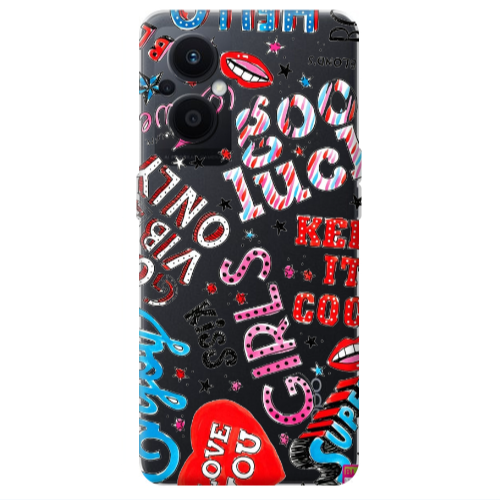 Oppo Reno 7 Lite Keep it cool Transparent Silicone TPU Θήκη
