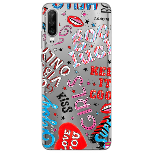 Huawei P30 Keep it cool Transparent Silicone TPU Θήκη