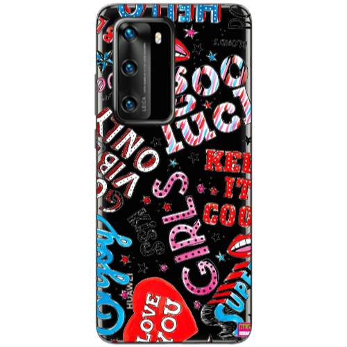 Huawei P40 Keep it cool Transparent Silicone TPU Θήκη