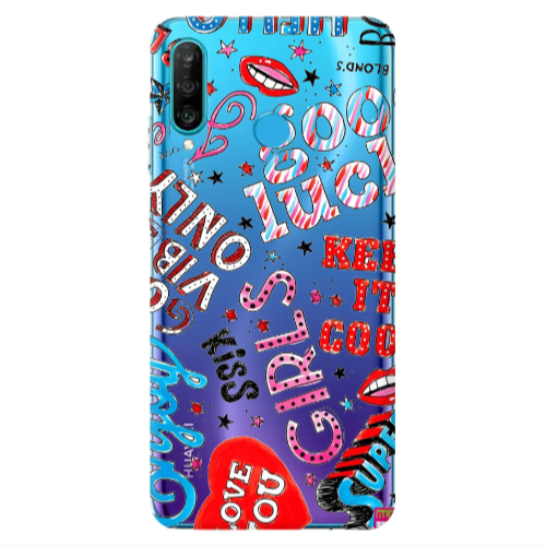 Huawei P30 Lite Keep it cool Transparent Silicone TPU Θήκη