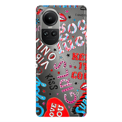 Oppo Reno10 5G Keep it cool Transparent Silicone TPU Θήκη