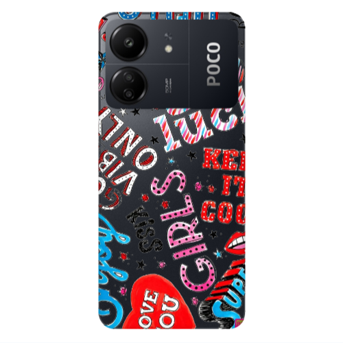 Xiaomi Poco C65 Keep it cool Transparent Silicone TPU Θήκη
