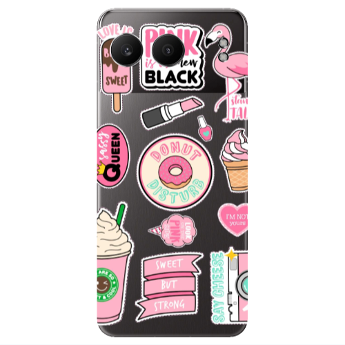 Oneplus Nord 4 Donut disturb Transparent Silicone TPU Θήκη