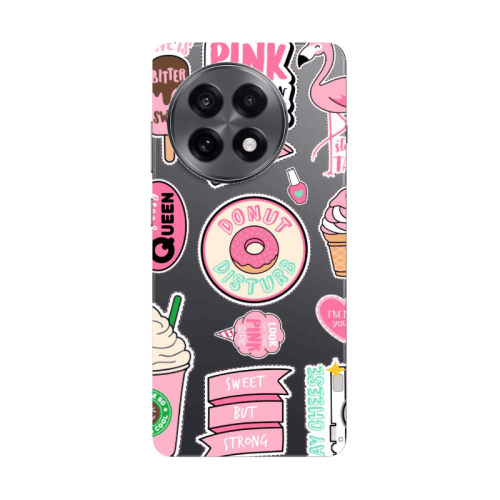 Oneplus 13 5G Donut disturb Transparent Silicone TPU Θήκη