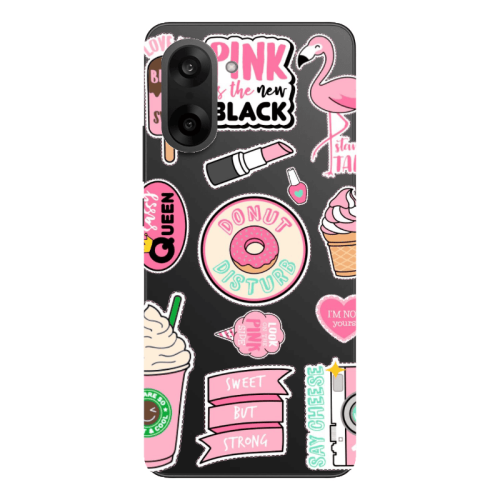 Oneplus Nord CE 5 Donut disturb Transparent Silicone TPU Θήκη