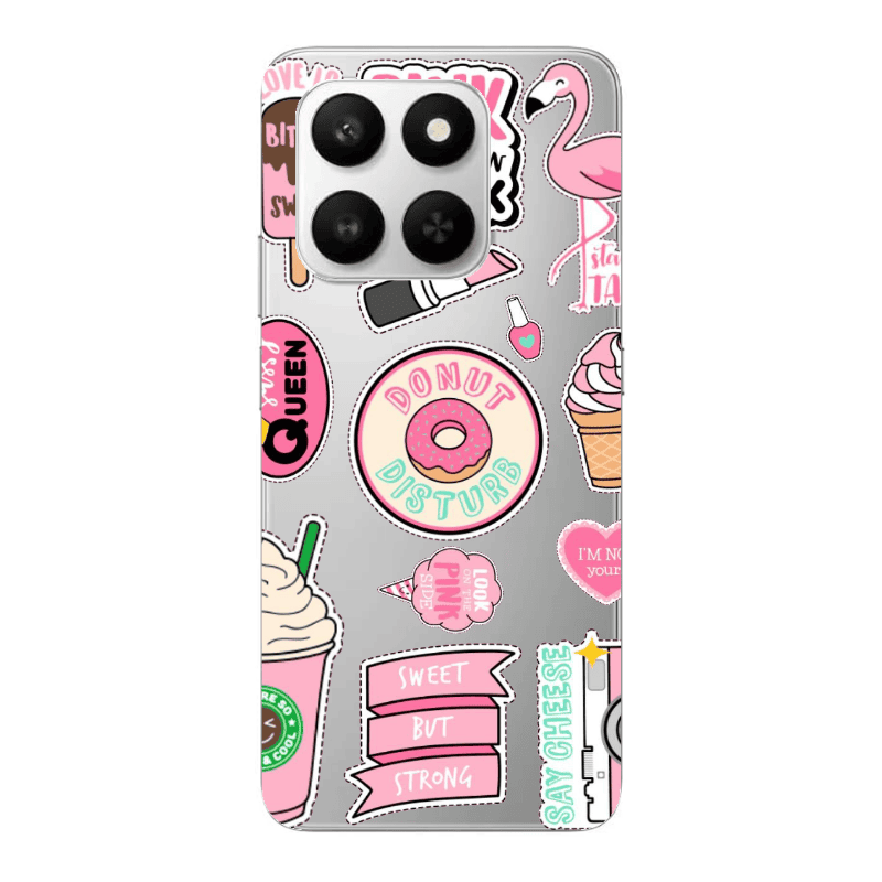 Honor Magic 400 Smart Donut disturb Transparent Silicone TPU Θήκη