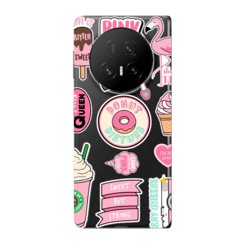 Honor Magic V5 Donut disturb Transparent Silicone TPU Θήκη