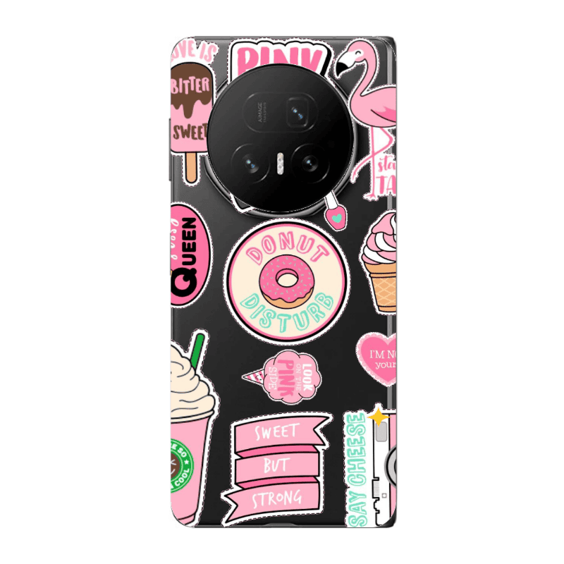 Honor Magic V5 Donut disturb Transparent Silicone TPU Θήκη