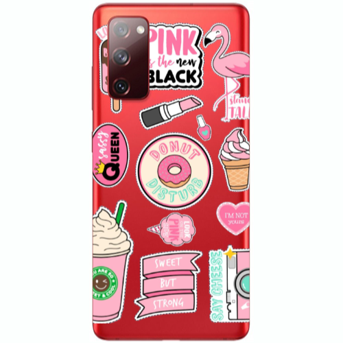 Samsung S20 FE Donut disturb Transparent Silicone TPU Θήκη