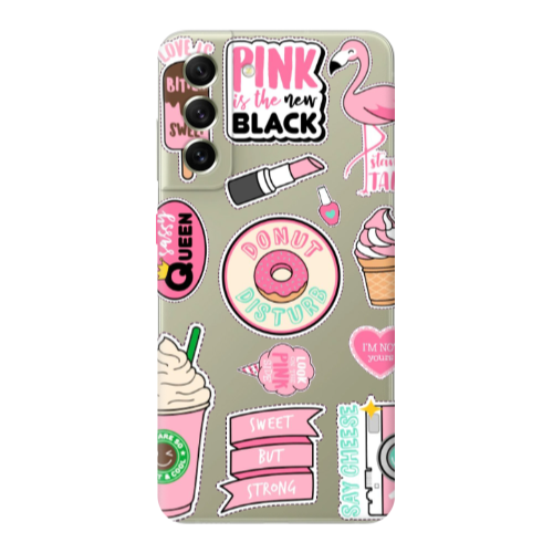 Samsung S22 Donut disturb Transparent Silicone TPU Θήκη