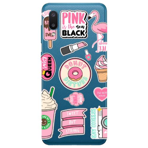 Samsung A02 Donut disturb Transparent Silicone TPU Θήκη