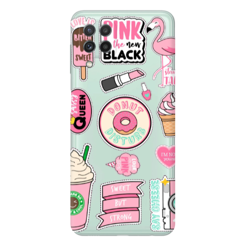 Samsung A22 4G Donut disturb Transparent Silicone TPU Θήκη