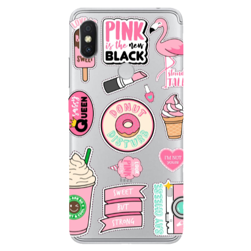 Xiaomi Redmi S2 Donut disturb Transparent Silicone TPU Θήκη