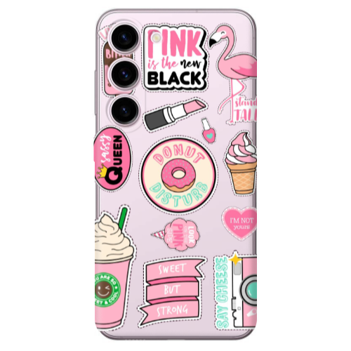 Samsung S23 Plus Donut disturb Transparent Silicone TPU Θήκη