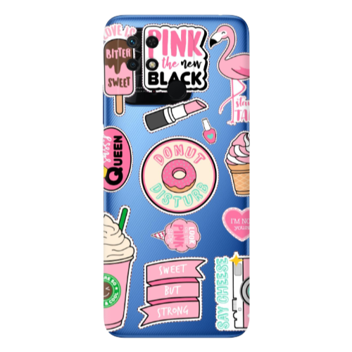 Xiaomi Poco C40 Donut disturb Transparent Silicone TPU Θήκη