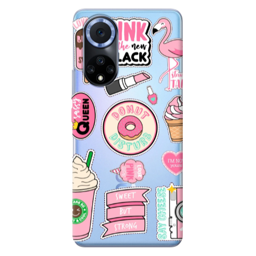 Huawei Nova 9 Donut disturb Transparent Silicone TPU Θήκη