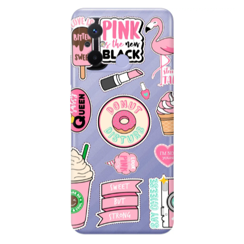 Xiaomi Redmi 12C Donut disturb Transparent Silicone TPU Θήκη