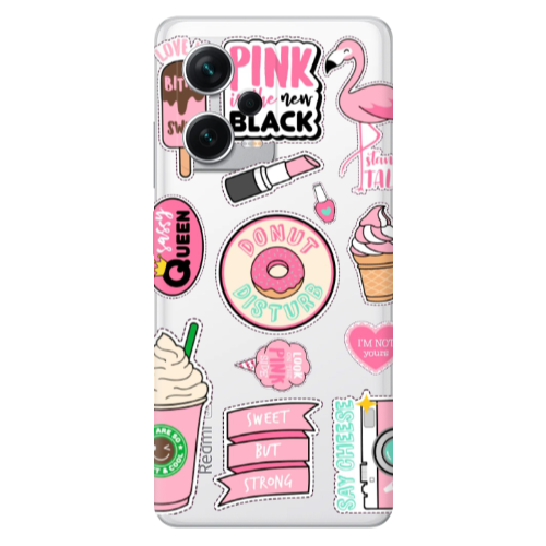 Xiaomi Redmi Note 12 5G Donut disturb Transparent Silicone TPU Θήκη