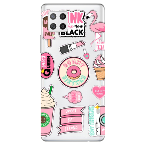 Samsung A42 5G Donut disturb Transparent Silicone TPU Θήκη