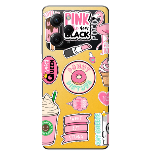 Xiaomi Poco X5 Pro Donut disturb Transparent Silicone TPU Θήκη