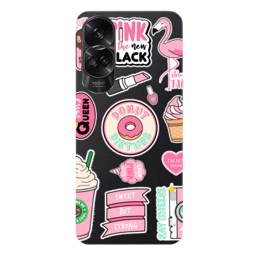 Honor 90 Lite 5G Donut disturb Transparent Silicone TPU Θήκη