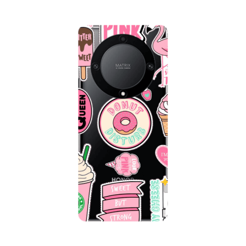 Honor Magic5 Lite 5G Donut disturb Transparent Silicone TPU Θήκη