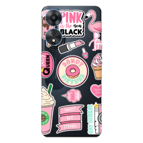 Oppo A 98 Donut disturb Transparent Silicone TPU Θήκη