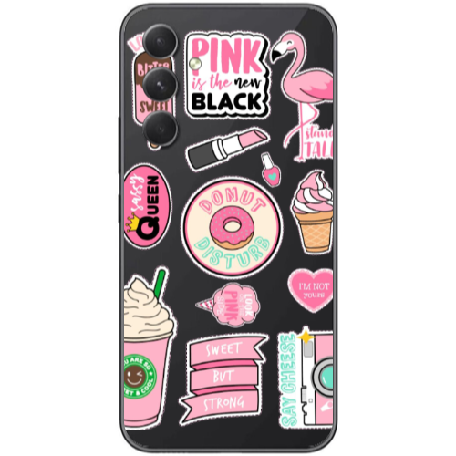 Samsung Galaxy A25 Donut disturb Transparent Silicone TPU Θήκη