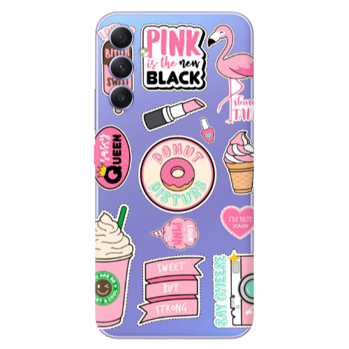 Samsung A16 Donut disturb Transparent Silicone TPU Θήκη