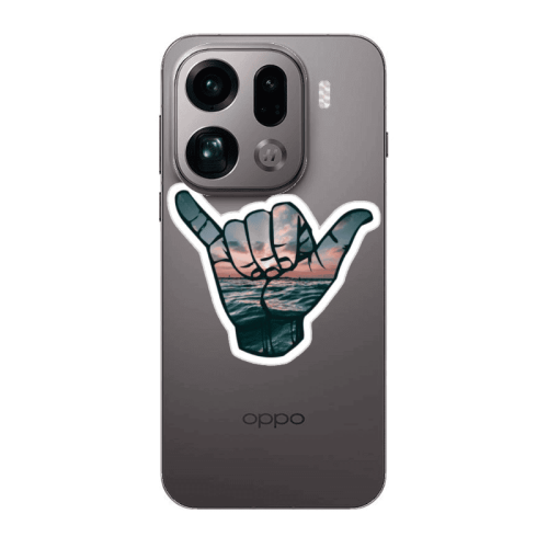 Oppo Find X9 Pro Hand Transparent Silicone TPU Θήκη