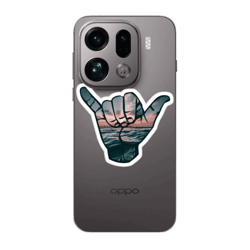 Oppo Find X9 Pro Hand Transparent Silicone TPU Θήκη