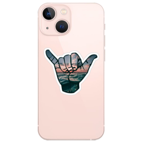 Apple iPhone 13 Hand Transparent Silicone TPU Θήκη