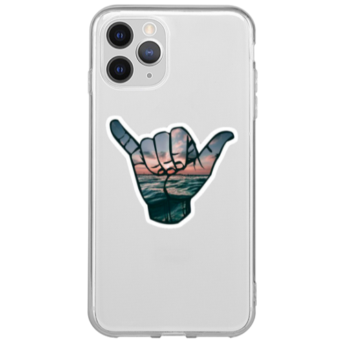 Apple iPhone 13 Pro Max Hand Transparent Silicone TPU Θήκη