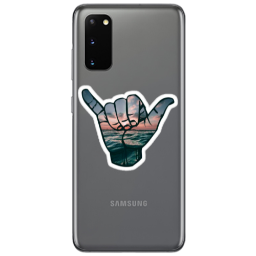 Samsung S20 Hand Transparent Silicone TPU Θήκη