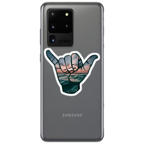 Samsung S20 Ultra Hand Transparent Silicone TPU Θήκη