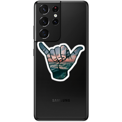 Samsung S21 Ultra Hand Transparent Silicone TPU Θήκη