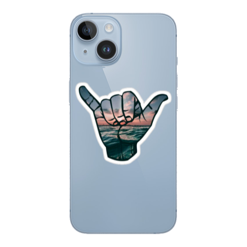 Apple iPhone 14  Hand Transparent Silicone TPU Θήκη