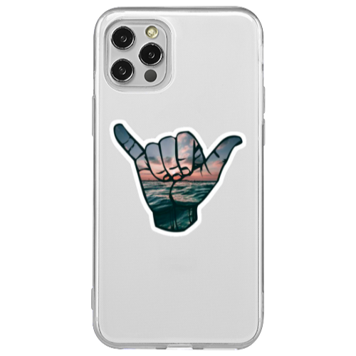 Apple iPhone 12 Pro Hand Transparent Silicone TPU Θήκη