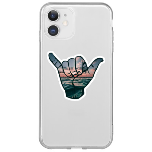 Apple iPhone 12 Mini Hand Transparent Silicone TPU Θήκη