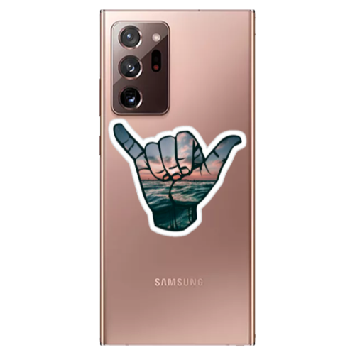 Samsung Note 20 Ultra Hand Transparent Silicone TPU Θήκη