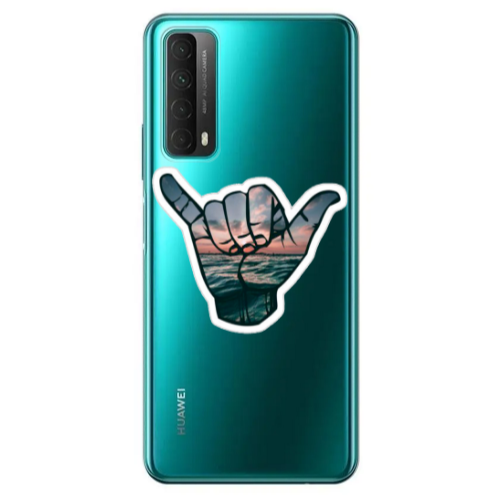 Huawei P Smart 2021 Hand Transparent Silicone TPU Θήκη